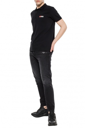 Polo shirt with raised logo, zdjęcie 2 Polo shirt with raised logo od Diesel